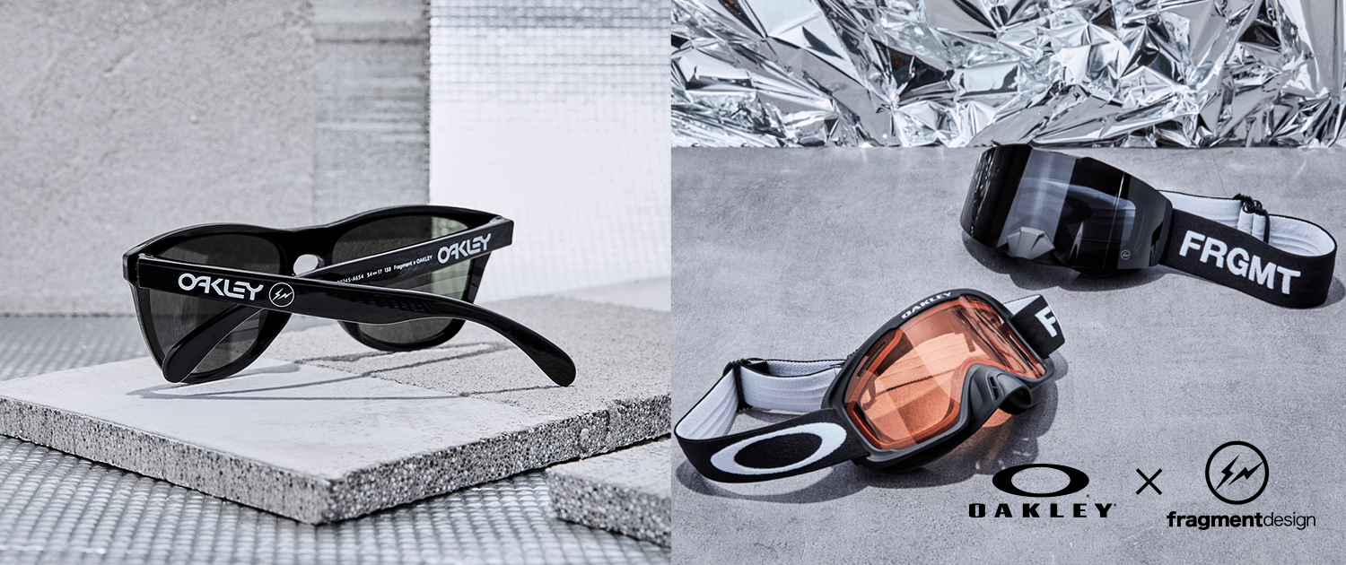 OAKLEY® AND FRAGMENT LIMITED COLLECTION RELEASING IN LIMITED QUANTITIES  OCTOBER 31ST 2020 (SAT) OAKLEY STORE SHIBUYA | オークリー オフィシャルストア